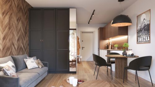 Mountain-Style Interiors at the Foot of the Karkonosze in the Orlik Residence Home Investment